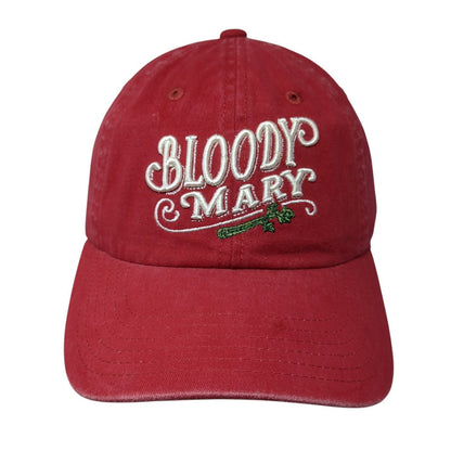 Bloody Mary Slideback Hat Red OS Adjustable Archive Cocktail American Needle