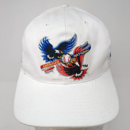 American National Cubs VS White Sox June 16, 1997 Snapback Hat White One Size