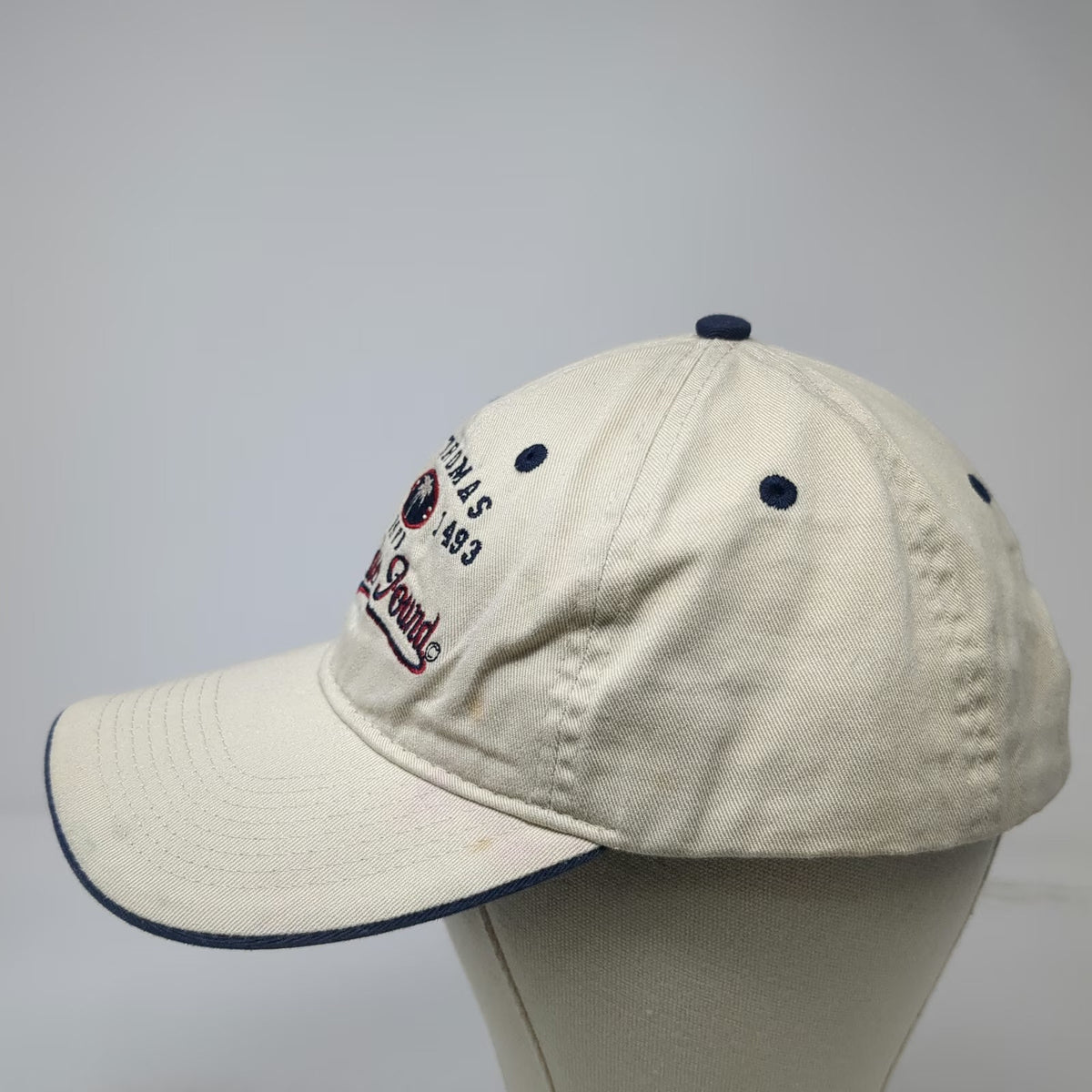 Caribbean Gifts & Things Baseball Cap Beige One Size USVI St Thomas Paradise Hat