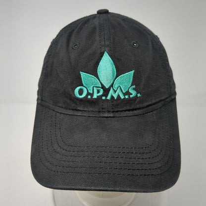 O.P.M.S. Slideback Hat Black One Size Adjustable Embroidered Sportsman