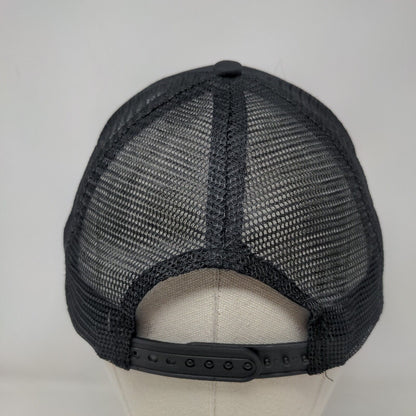 Surfware Hawaiian Classics Snapback Trucker Hat Black OSFA Adjustable Mesh Back
