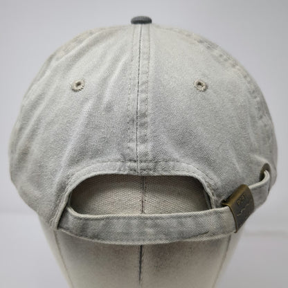Port Authority Baseball Cap Gray One Size 2000 Scramble Golf Local News 8 Hat