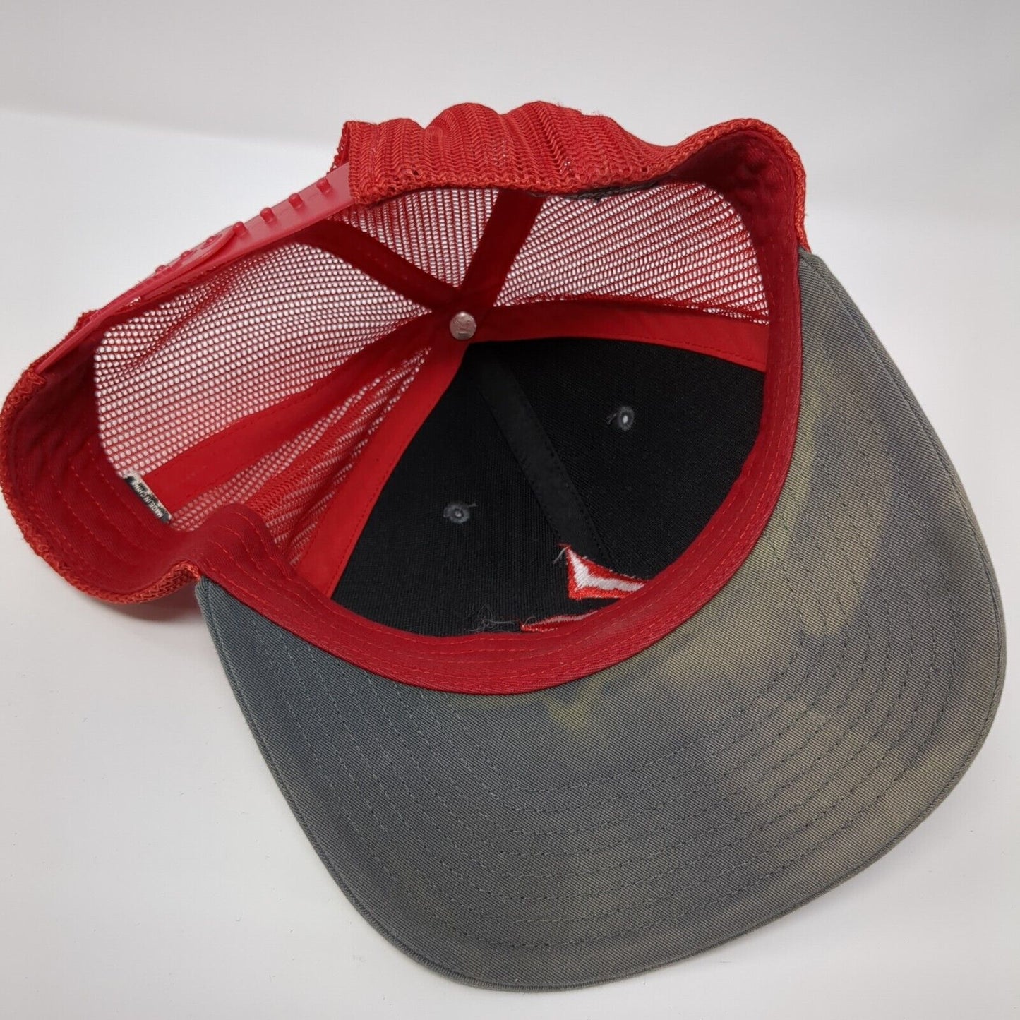 Richardson Snapback Mesh Back Trucker Hat Multi One Size Embroidered