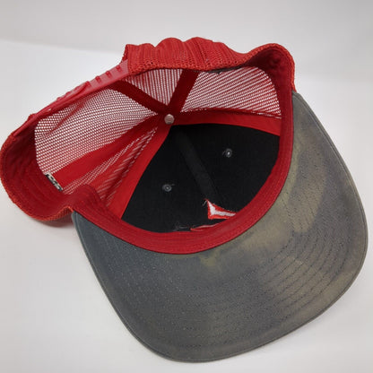 Richardson Snapback Mesh Back Trucker Hat Multi One Size Embroidered