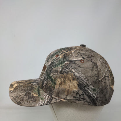 Federated Car Care Strapback Hat Camo One Size Adjustable Embroidered
