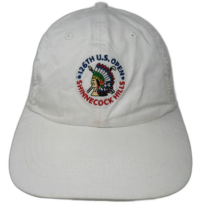 Peter Millar Baseball Cap White One Size 126th US Open Shinnecock Hills USGA Hat