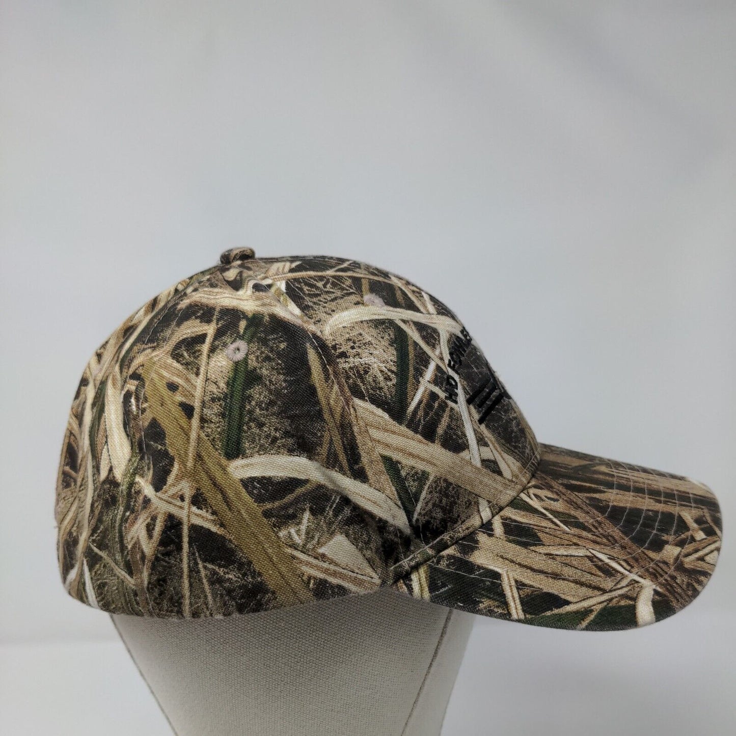 HD Fowler Company Slideback Hat Camo One Size Adjustable Embroidered