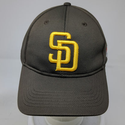 San Diego Padres MLB OC Sports Baseball Cap Brown One Size SD Logo Strapback Hat