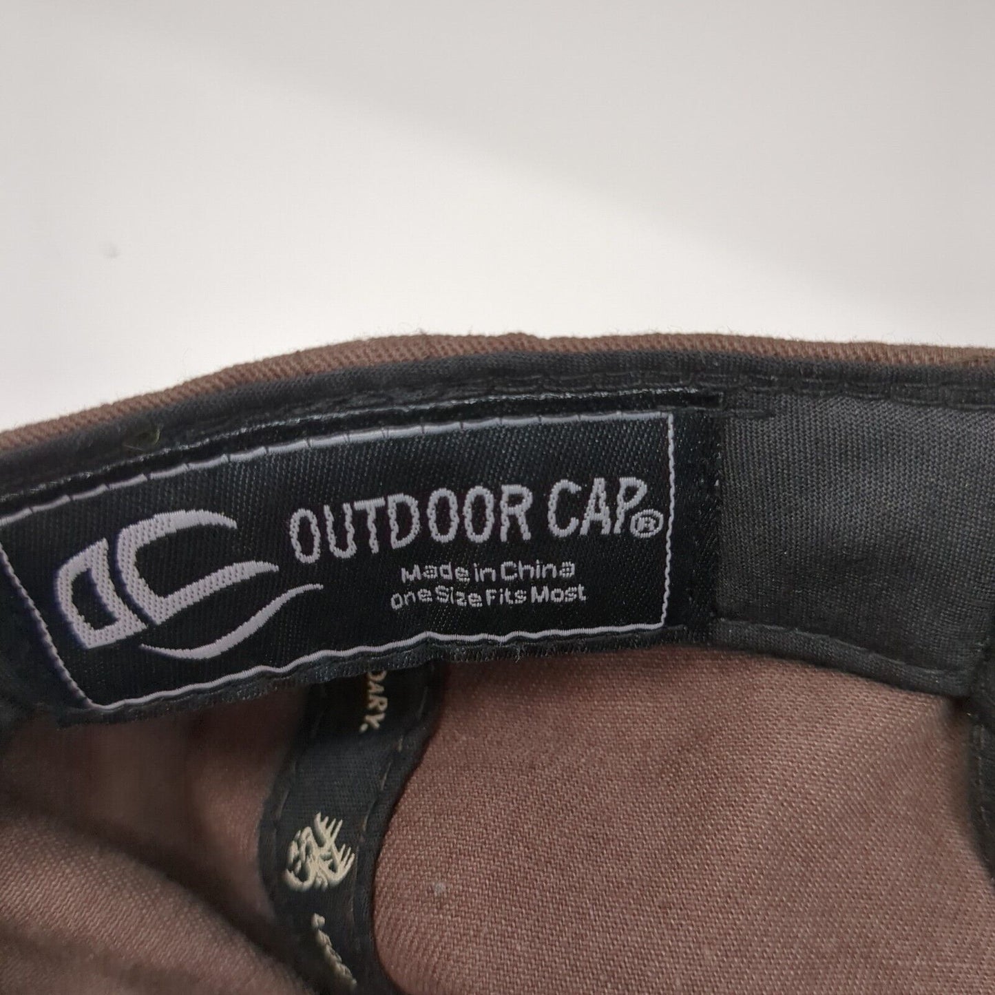 Freedom To Hunt Legendary Strapback Hat Brown OSFM Outdoor Cap 6 Panel