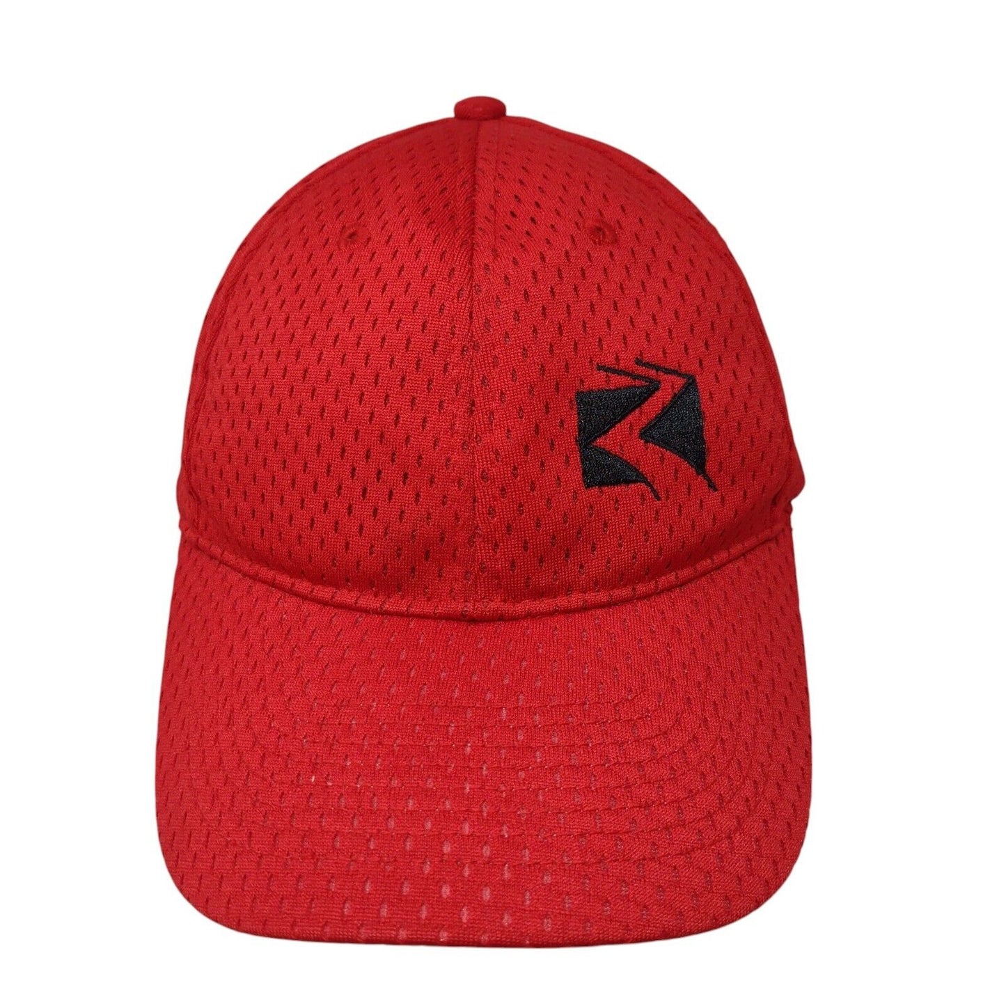 Pipe Division Strapback Hat Red OSFM Adjustable Embroidered 6 Panel KC Caps
