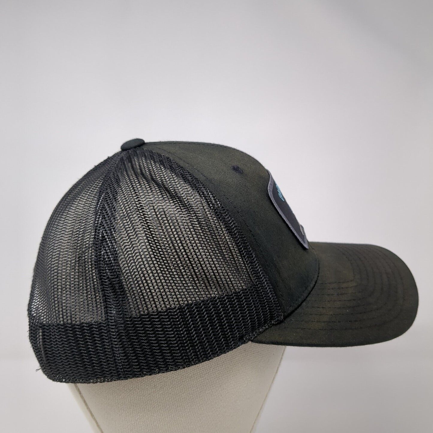 Bartlett Roofing Hat Trick Squad Snapback Trucker Hat Black One Size