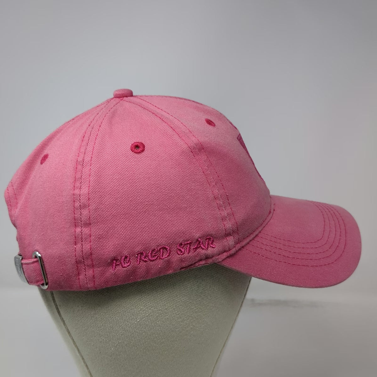 FK Crvena Zvezda Baseball Cap Pink One Size Red Star Belgrade Slideback Hat