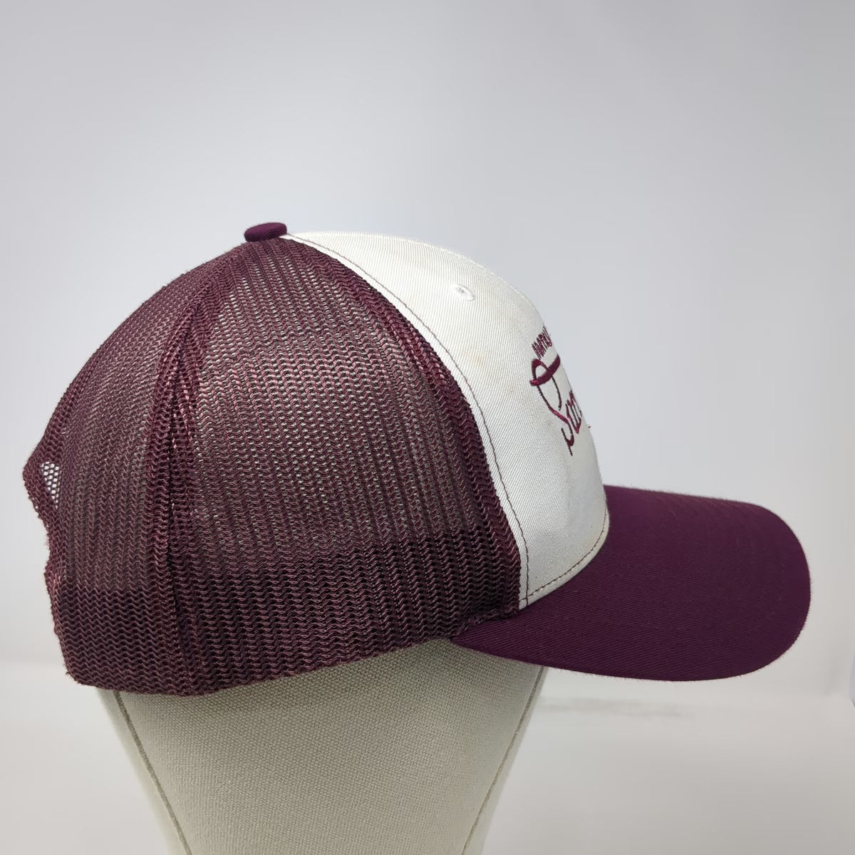 Richardson Trucker Hat Red White One Size Snapback Mesh North Coast Surf Shop