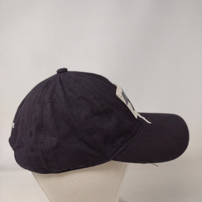 MAMA Slideback Hat Black OSFM Adjustable Patch 6 Panel Rae Dunn Cotton