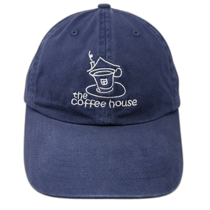 Richardson The Coffee House Baseball Cap Blue One Size Adjustable Cotton Hat