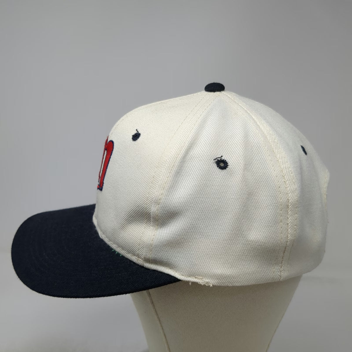 Minnesota Twins MLB Sports Specialties Snapback Hat White Side Logo Vintage