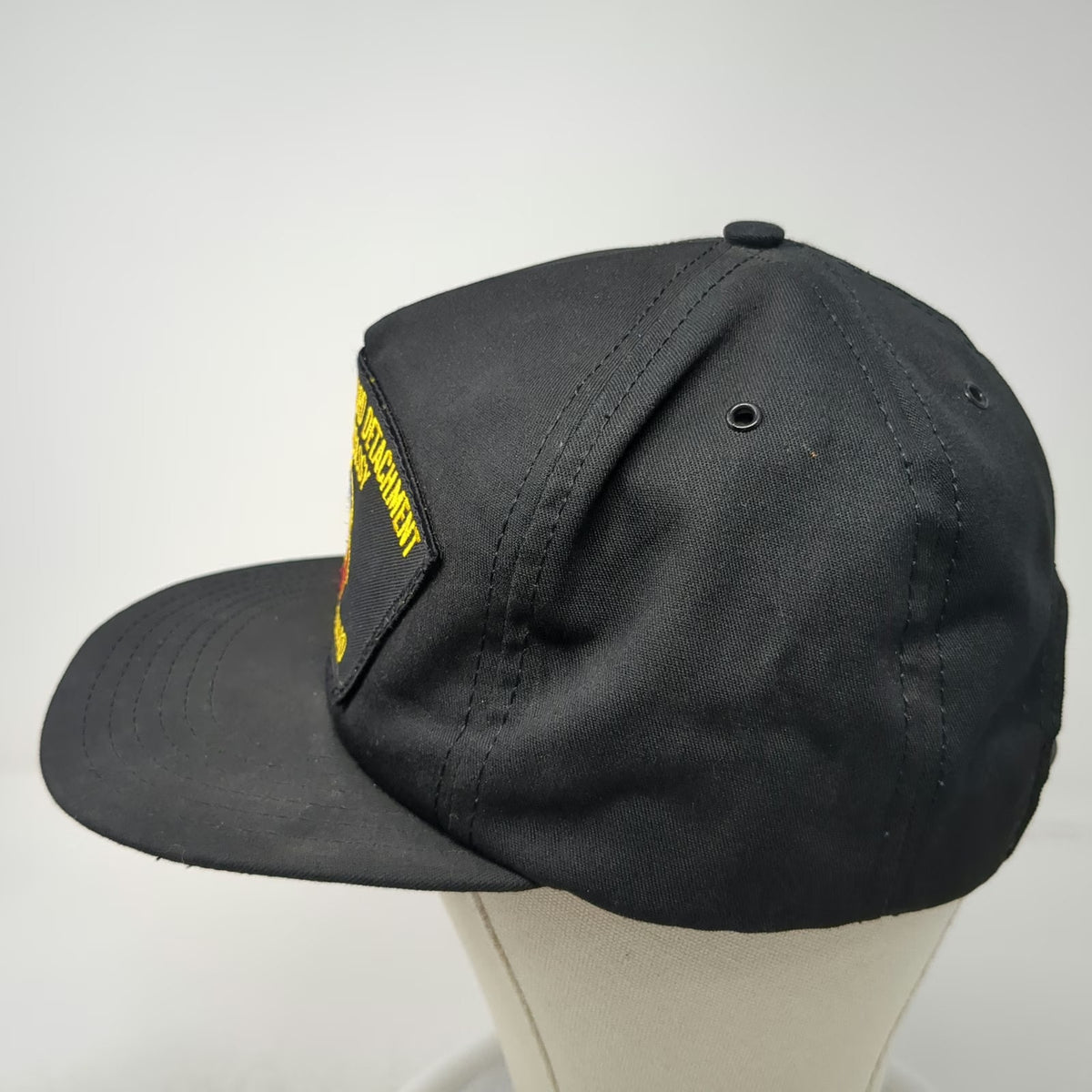 Northstar Snapback Hat Black One Size USMC Marine Security Guard Detachment Chad