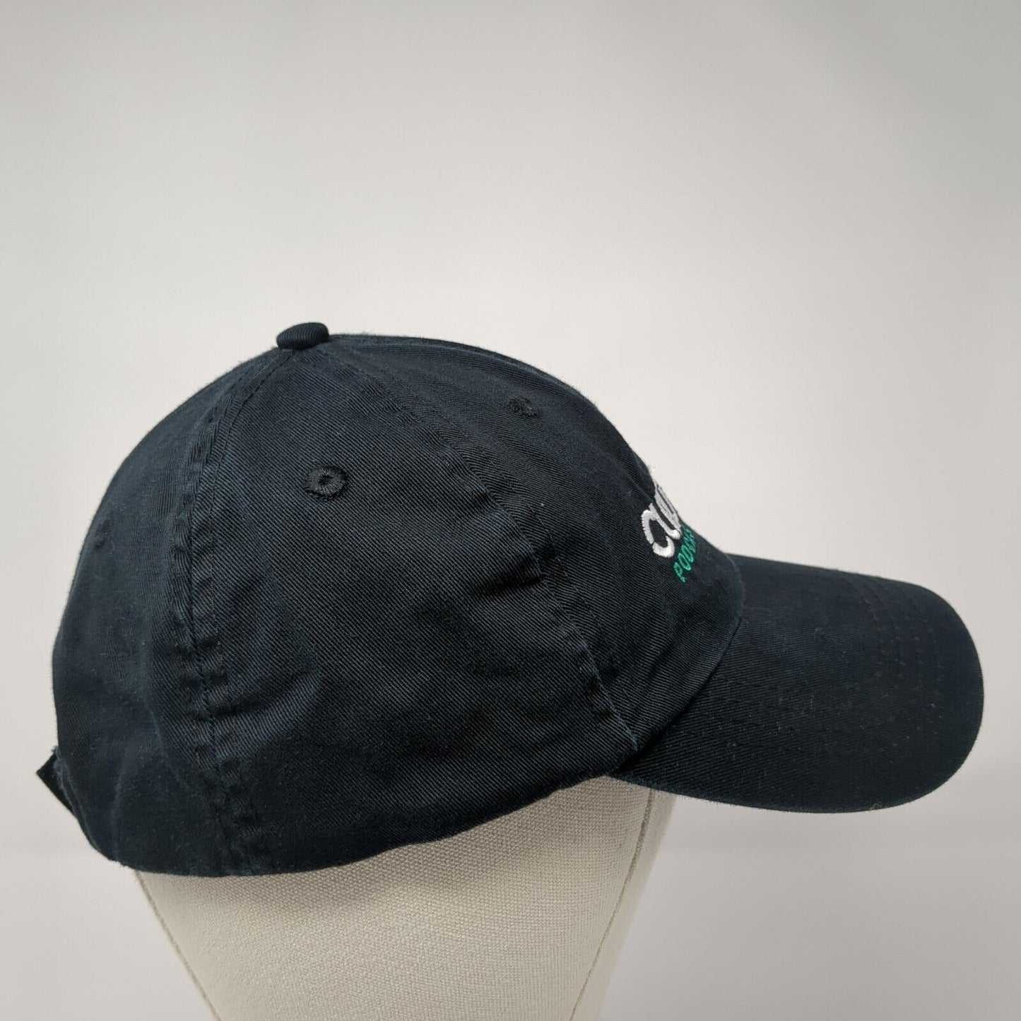 My Cultura Podcast Network Strapback Hat Black One Size Adjustable