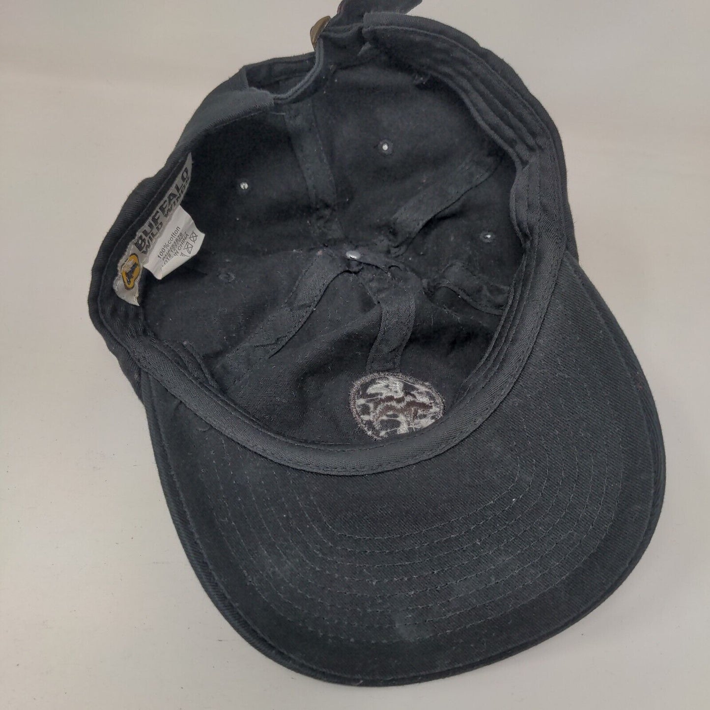 Buffalo Wild Wings Slideback Hat Black One Size Embroidered Employee