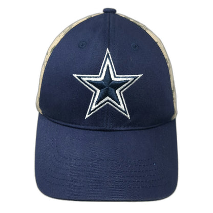 Dallas Cowboys NFL Authentic One Size Blue Digital Camo Strapback Hat Star Logo
