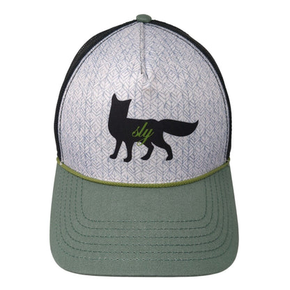 Sly Snapback Trucker Hat Multicolor One Size Adjustable Mesh Back Rope 6 Panel