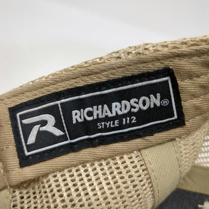 Richardson 112 Trucker Hat Brown One Size RGC Ram Sheep Forest Mesh Snapback
