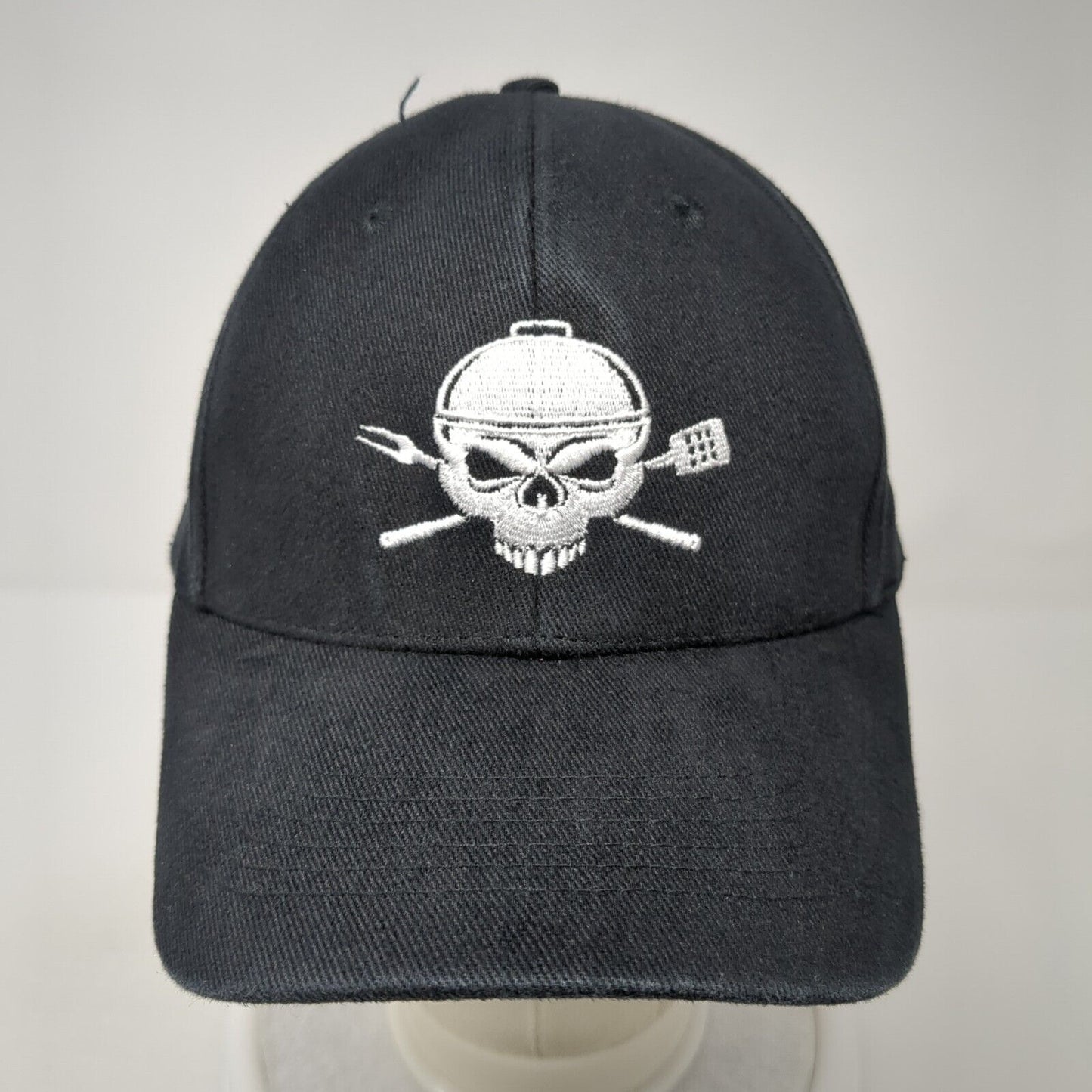 Kurvball Barbecue Whiskey Slideback Hat Black OS Adjustable Embroidered 6 Panel