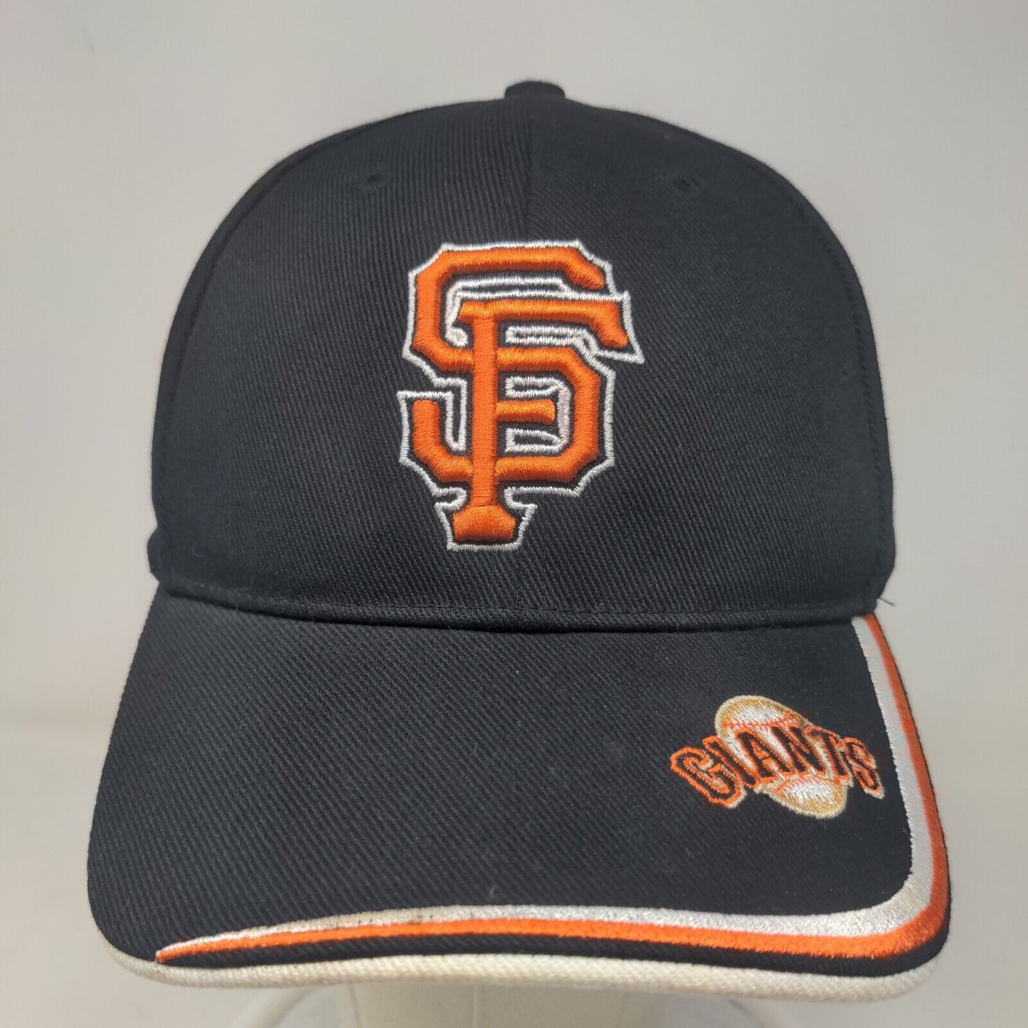 Twins Enterprise Men's Strapback Hat Black OSFA San Francisco Giants Embroidered