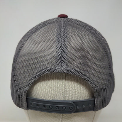 Rancho Caps Snapback Mesh Back Trucker Hat Multi One Size Colorblock