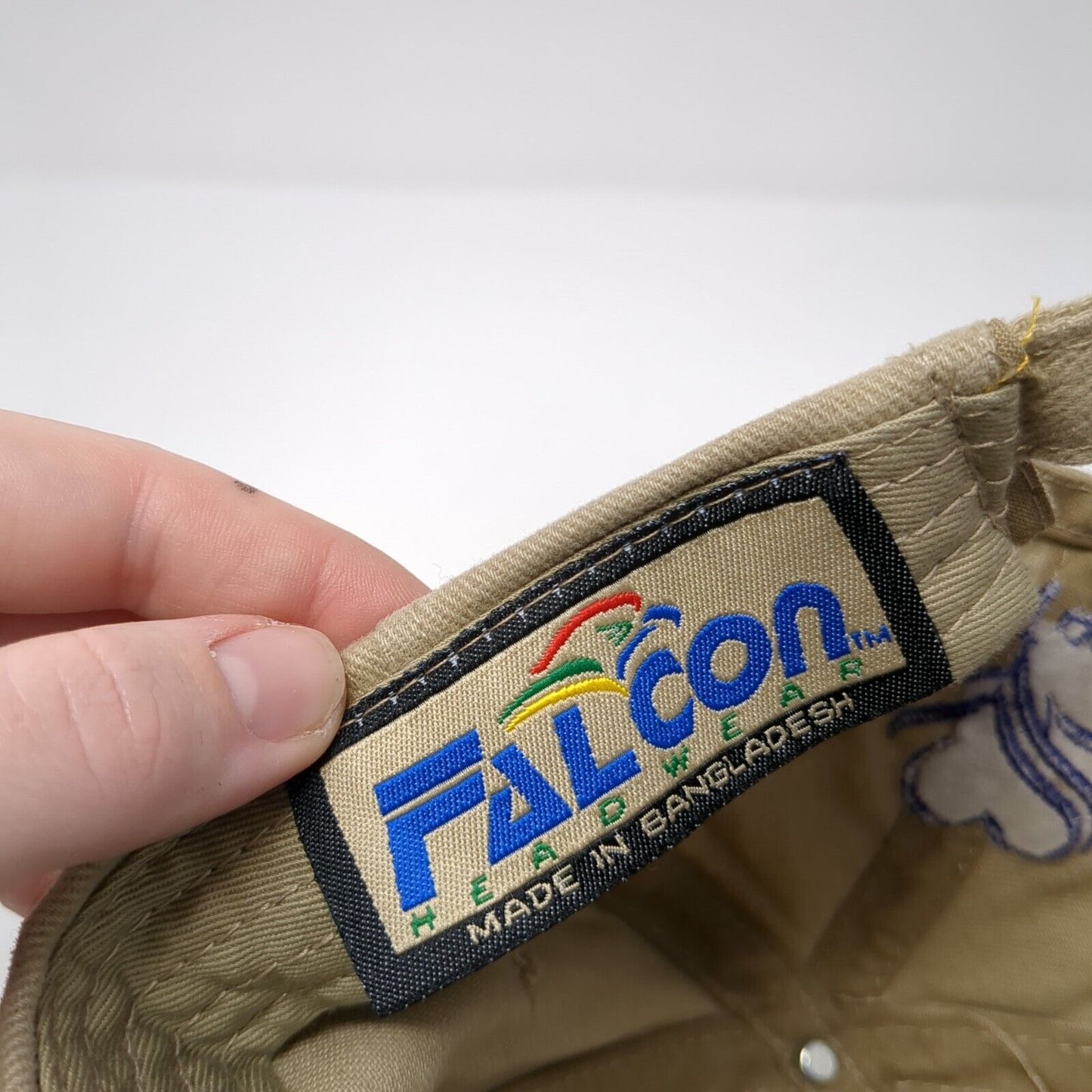 Outrageous Joy '99 Slideback Hat Tan One Size Women Of Faith Falcon