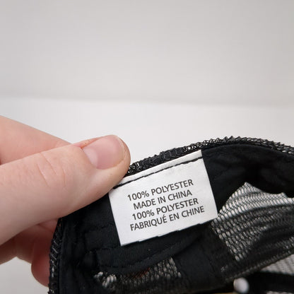 Nashville Tennessee Snapback Rope Trucker Hat Black One Size Mesh Back