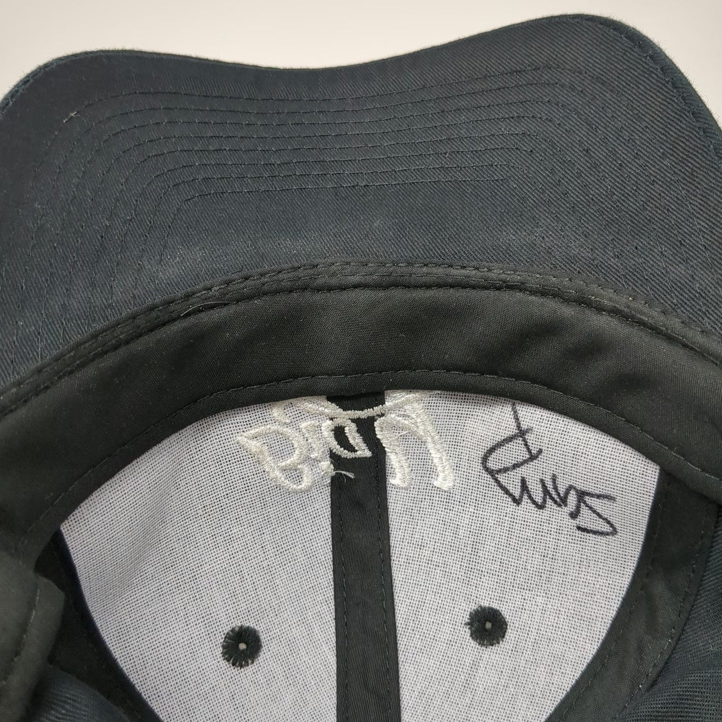 Port Authority Big Y Baseball Cap Black One Size Embroidered Slideback Hat