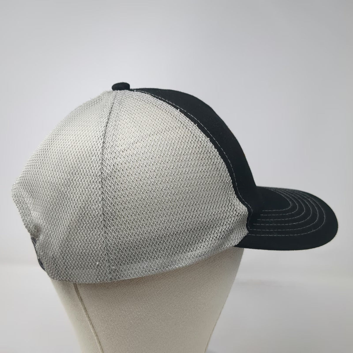 Paylocity Snapback Trucker Hat Black Gray Mesh One Size Corporate Logo Software