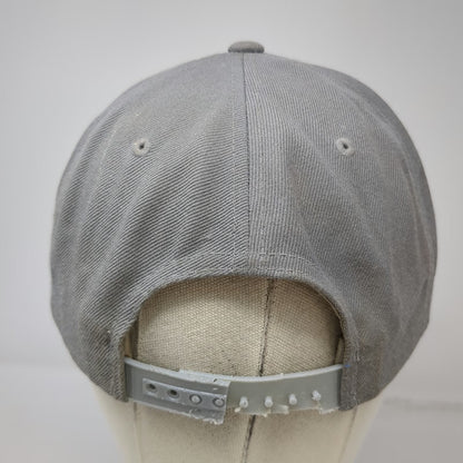 TobyMac Snapback Hat Gray One Size TM Logo I Just Need U Green Underbrim Yupoong