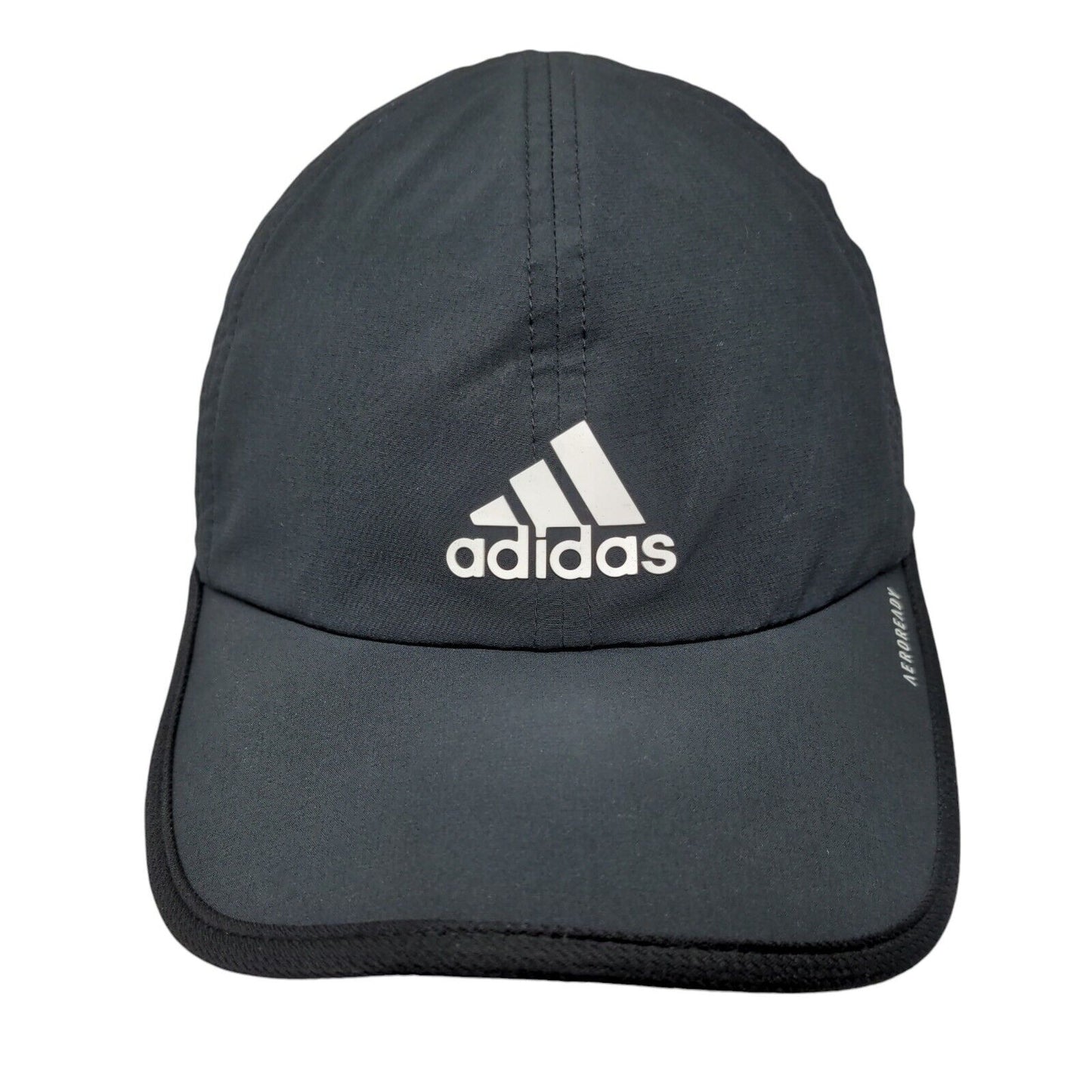 Adidas 3 Stripes Aeroready Strapback Hat Black One Size Adjustable