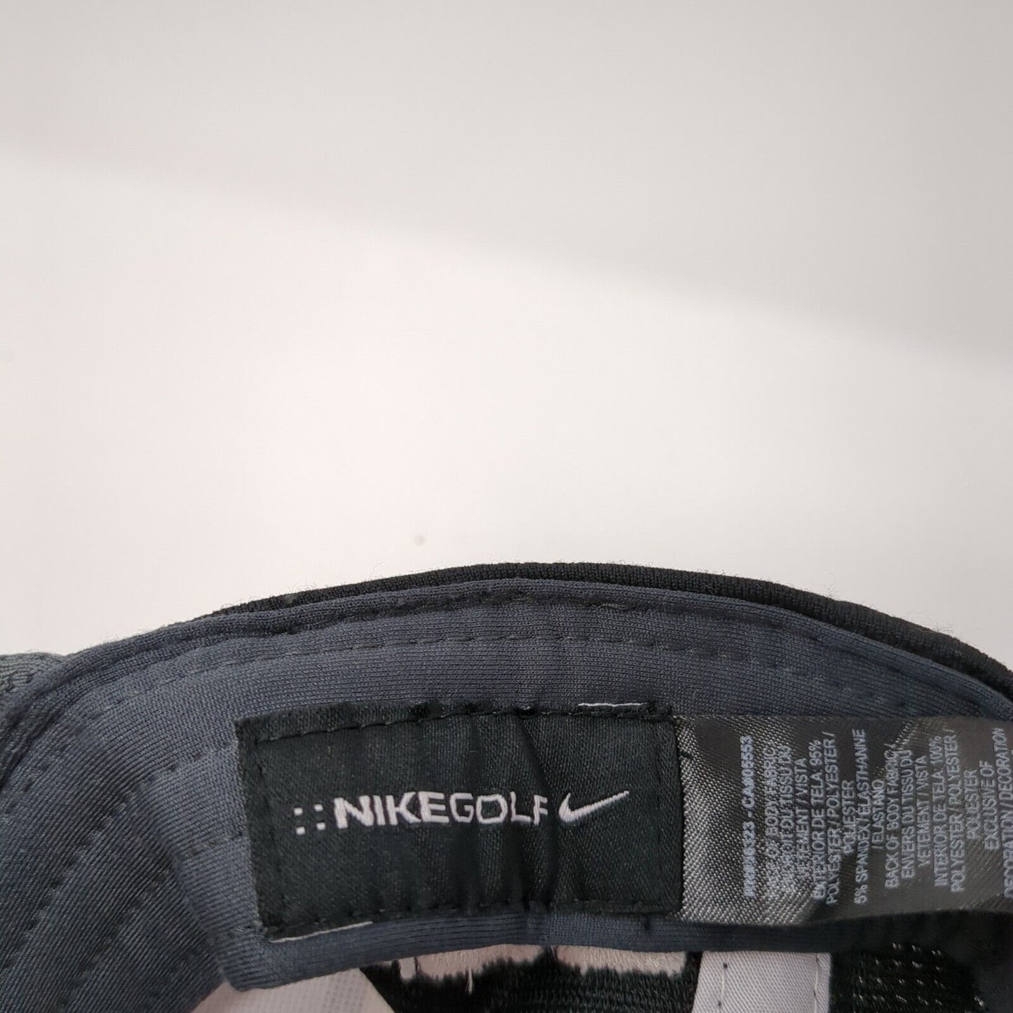 Nike Golf Strapback Hat Multi OSFM Embroidered Iron Planet Colorblock