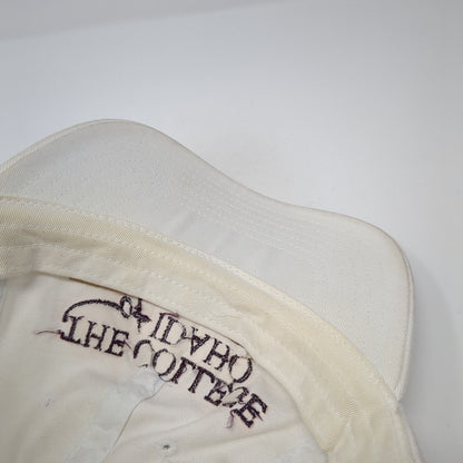 The College Of Idaho Liberal Arts College Slideback Hat White OS Adjustable