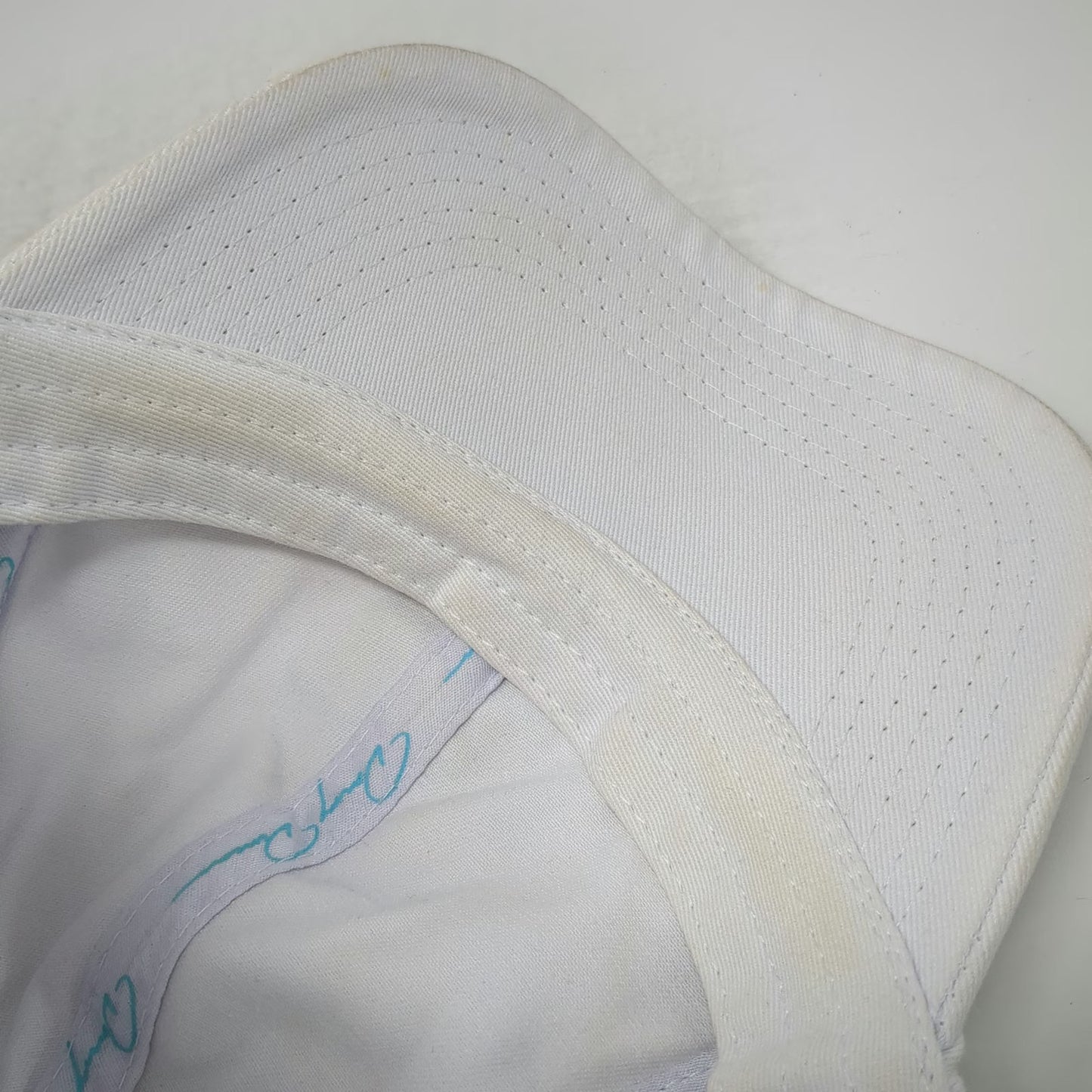 Danny Duncan Virginity Rocas Baseball Cap White One Size Slideback Hat Cotton