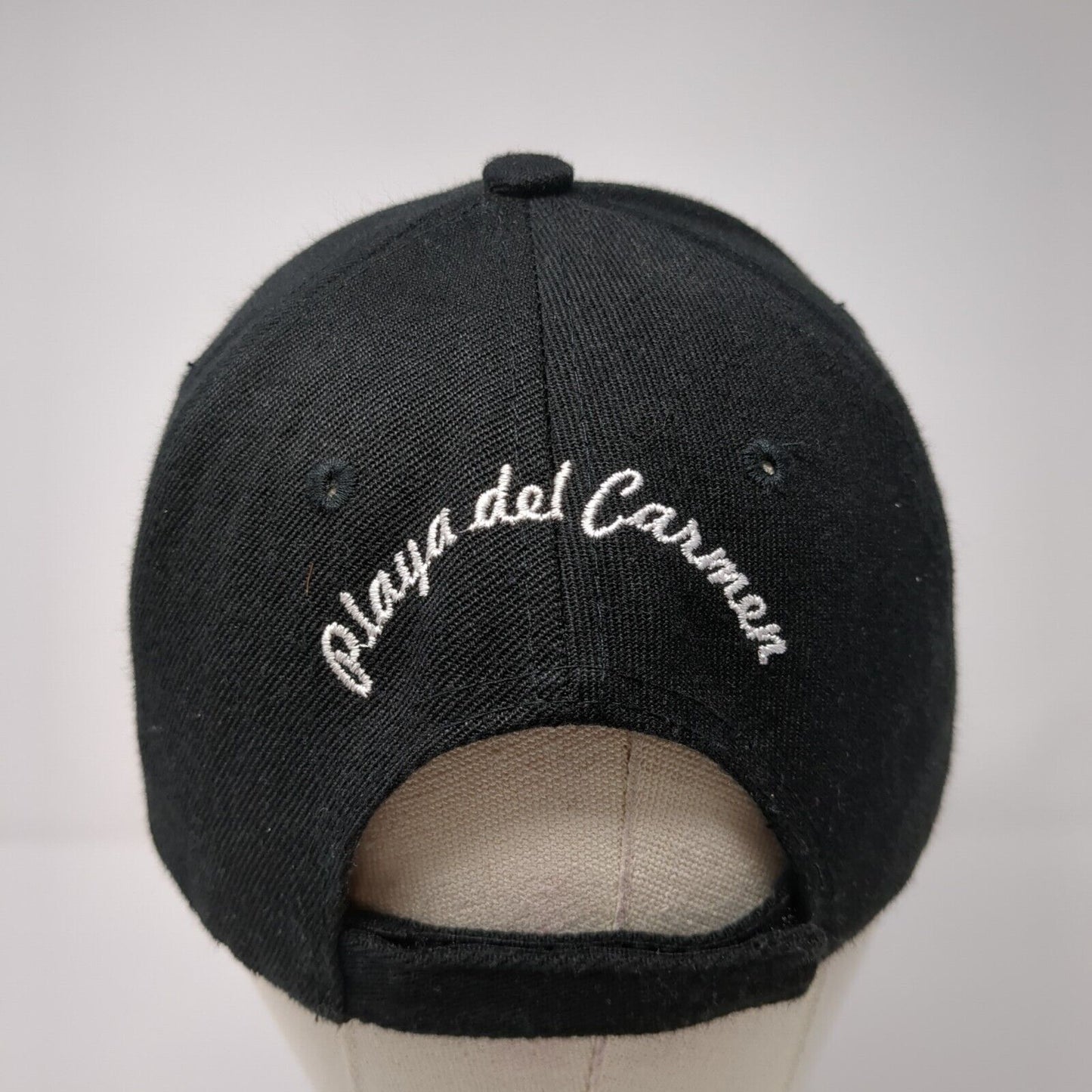 Mexico Playa Del Carmen Strapback Hat Black OS Adjustable Patriotic Starbox Caps