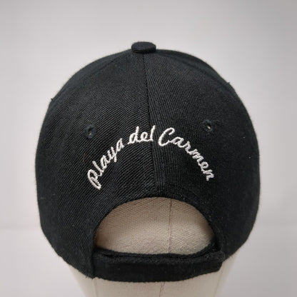 Mexico Playa Del Carmen Strapback Hat Black OS Adjustable Patriotic Starbox Caps