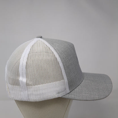 B012 Servant Leadership Snapback Trucker Hat Gray One Size Mesh Back