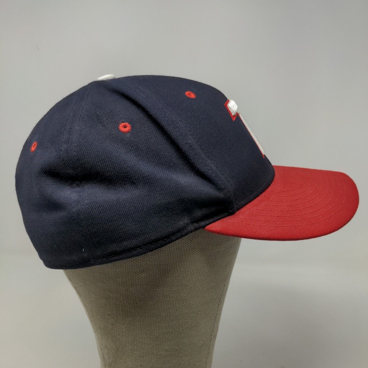 Richardson Men's Fitted Hat Blue Size 7 5/8 PTS 65 Embroidered Big R Logo