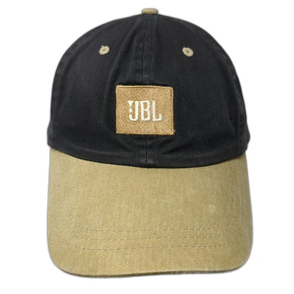 Ouray Sportswear Baseball Cap Black One Size JBL Logo Strapback 2-Tone Hat