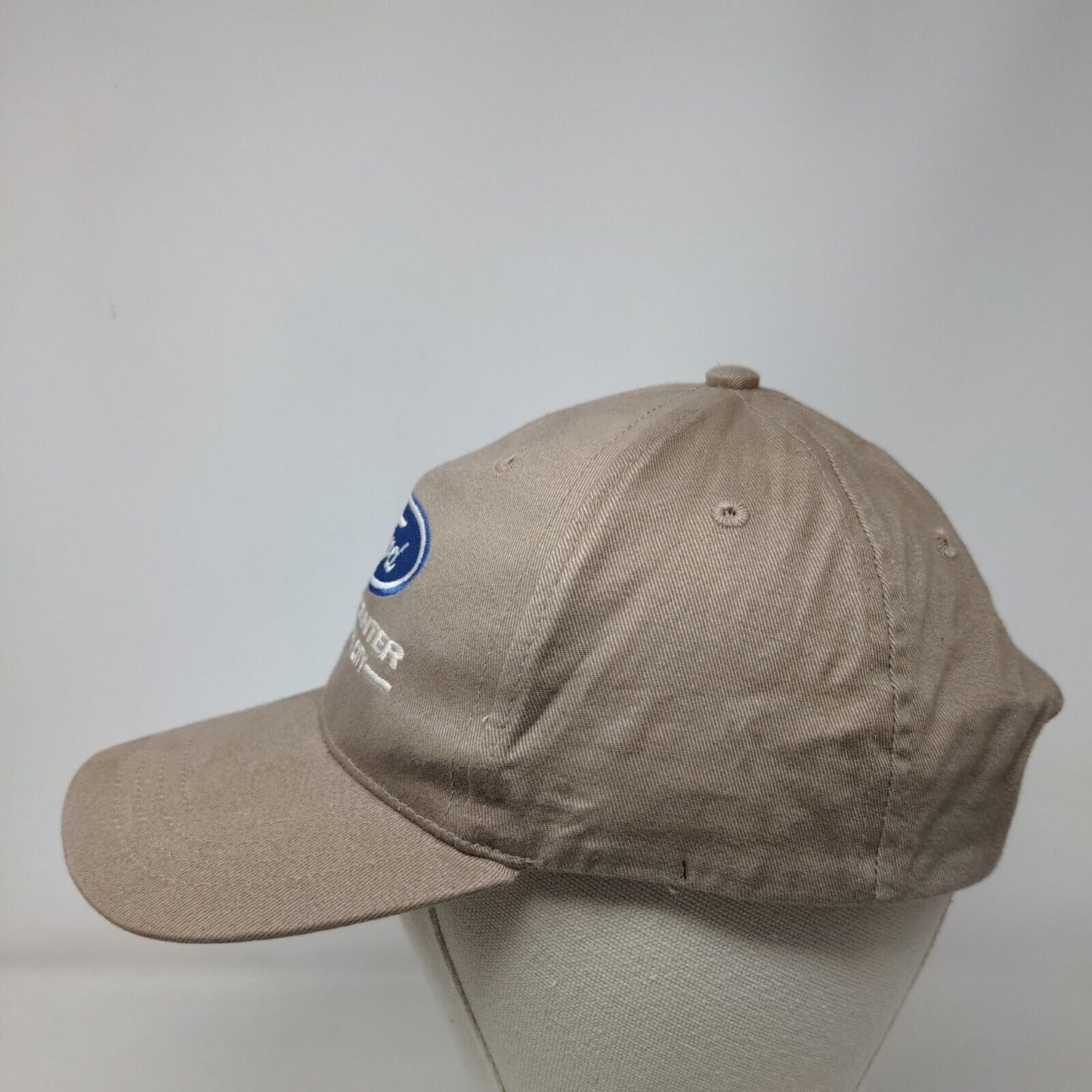 Ford Center Oklahoma City Strapback Hat Tan One Size 6 Panel Cap America