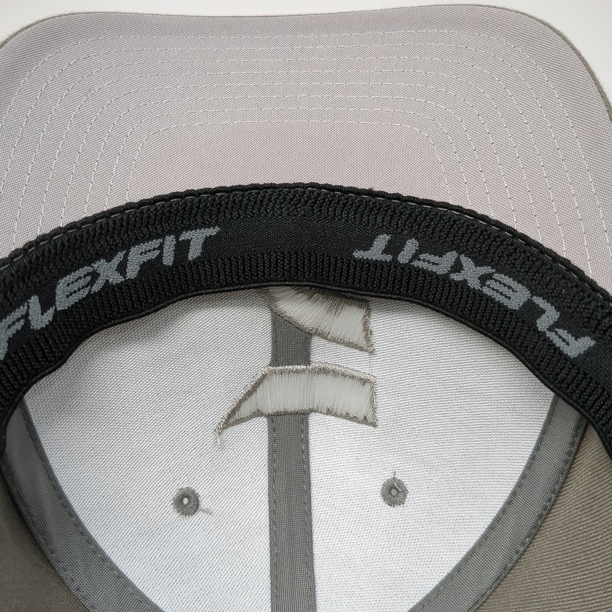 Flexfit Baseball Cap Beige XL Floracing 3D Puff Embroidery Logo Hat Fitted