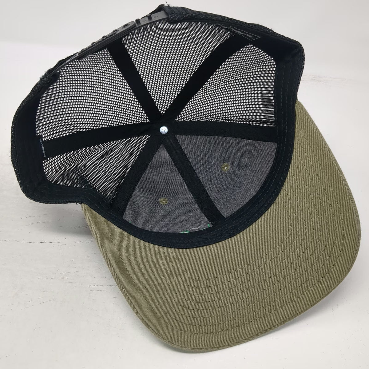 Richardson Trucker Hat Green One Size Mesh Snapback Wilbur-Ellis Nutrition Logo