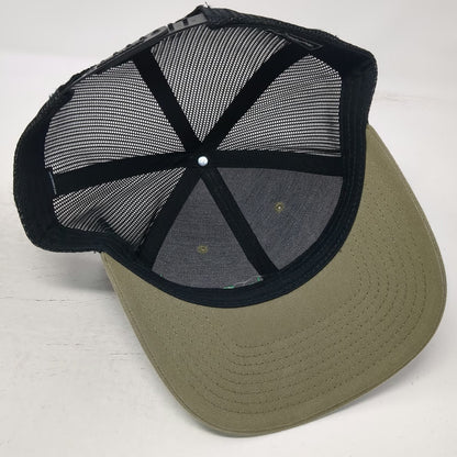 Richardson Trucker Hat Green One Size Mesh Snapback Wilbur-Ellis Nutrition Logo