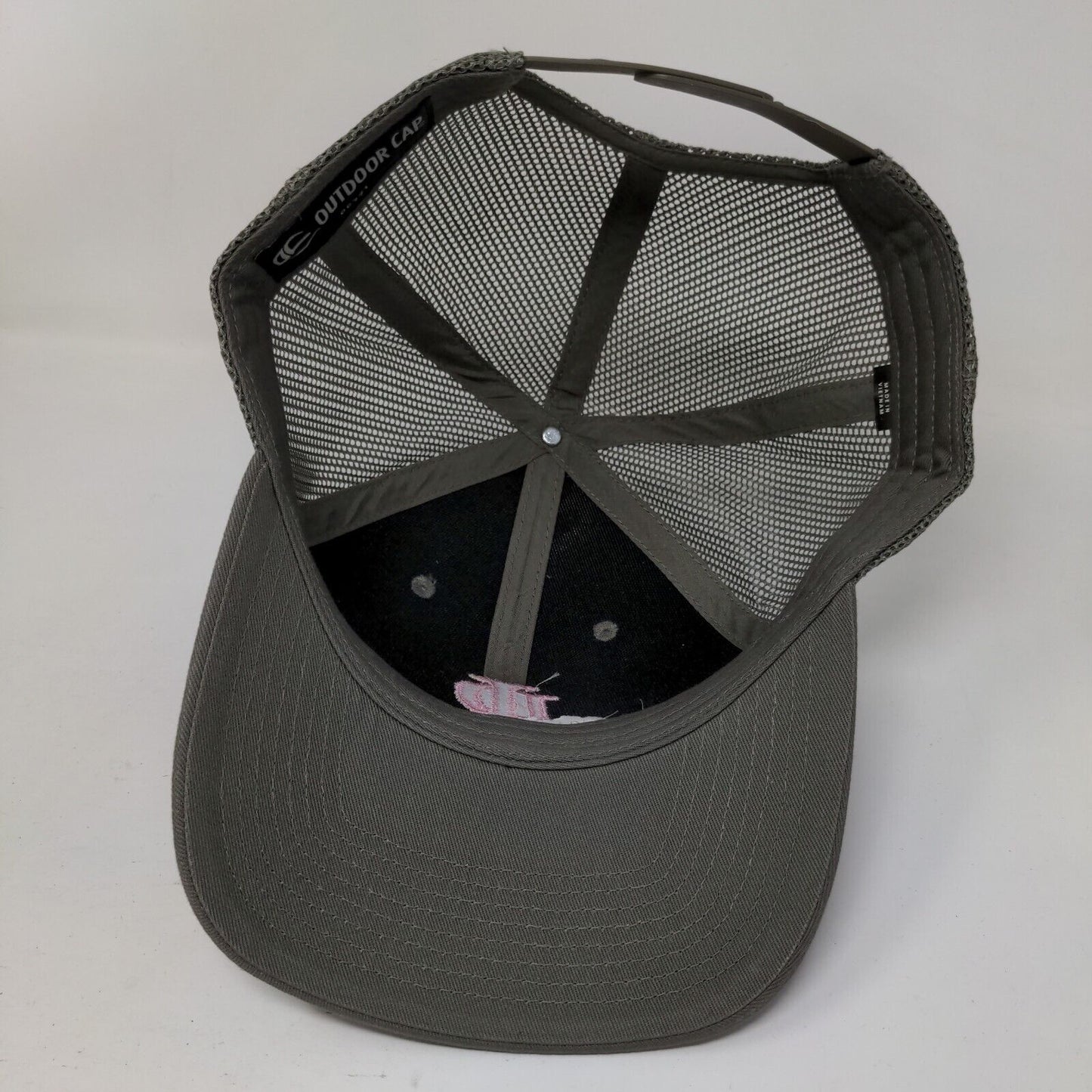 Davison Insurance Snapback Mesh Back Trucker Hat Grayish-Brown Adult