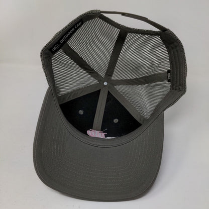 Davison Insurance Snapback Mesh Back Trucker Hat Grayish-Brown Adult