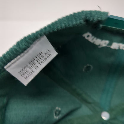 Lumbermens Building Centers Trucker Green One Size Corduroy Snapback Hat Work